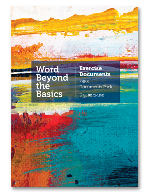 Word Beyond the Basics Exercise Documents